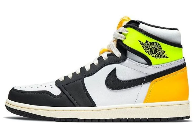 Air Jordan 1 Retro High OG 'Volt Gold' 555088-118（124）