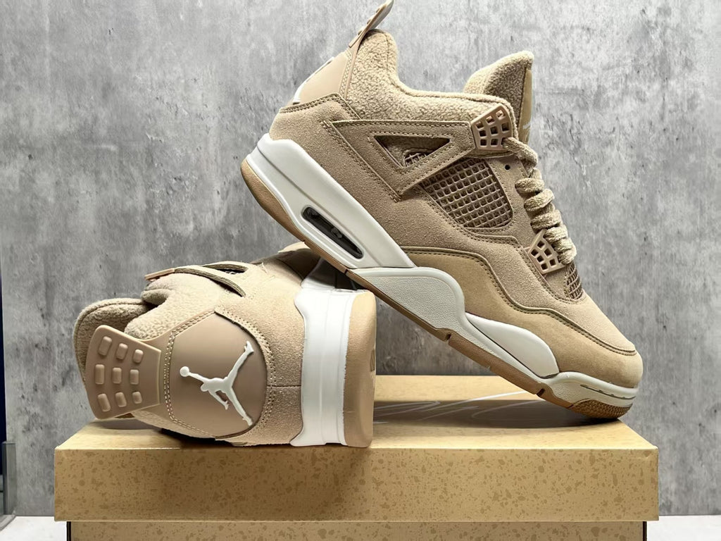 Air Jordan 4 Retro Milk Tea Beige & Cream Sneakers | 36–47.5