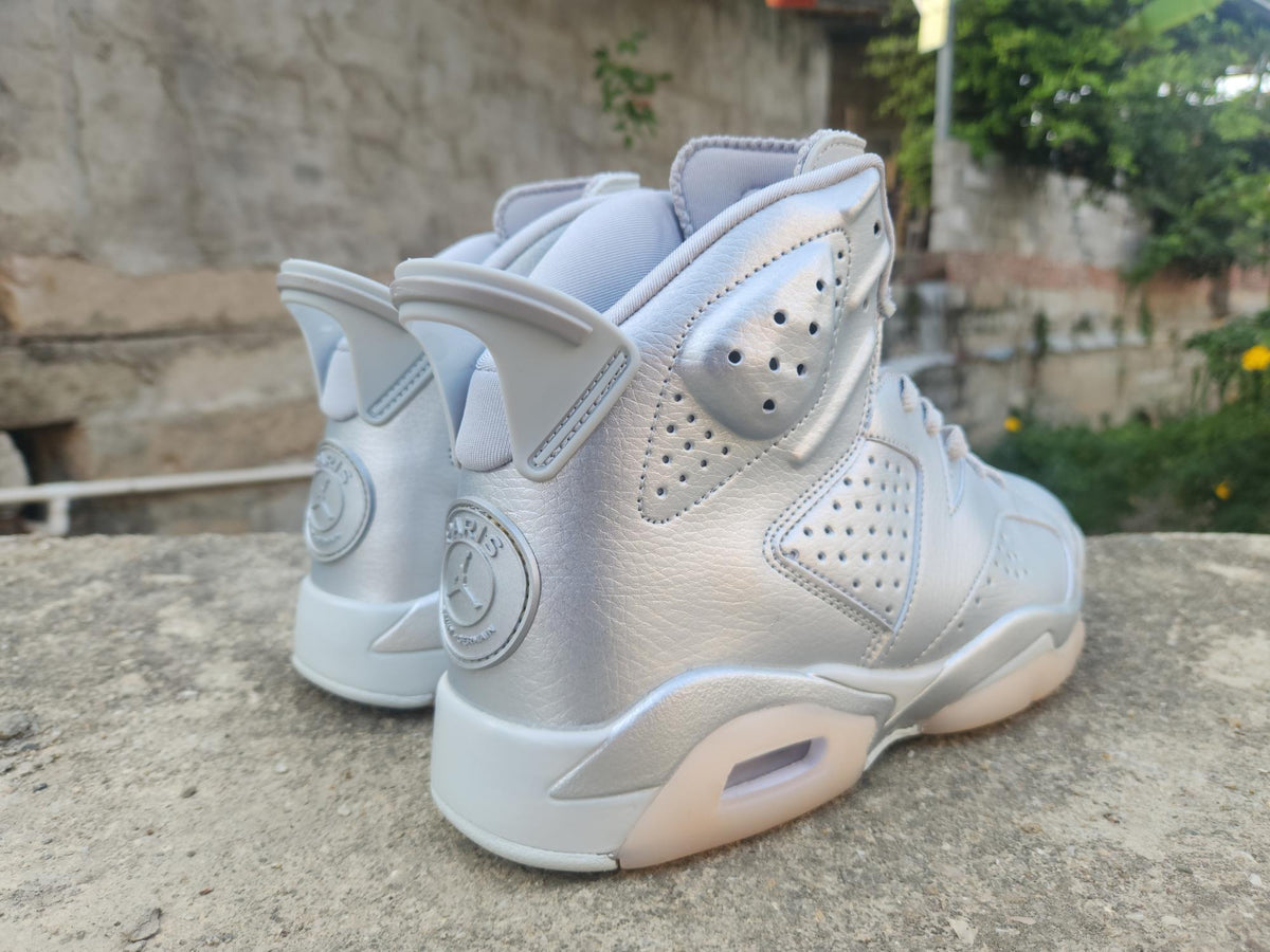 Air Jordan 6 Metallic Silver Sneakers | 36–47