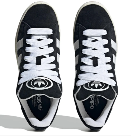 adidas Campus 00s “Black White Gum” | HQ8708（$71.92）