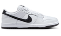 Nike SB Dunk Low Pro “White/Black/White” (120)