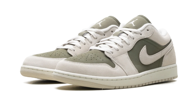 Air Jordan 1 Low SE 'Medium Olive Sail' HV4089 201（123）