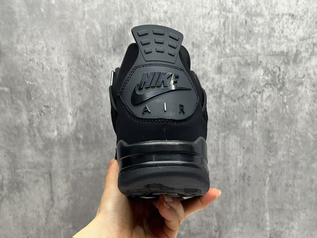 Air Jordan 4 Retro Black Cat All-Black Sneakers | 36–47.5