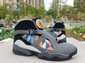 Air Jordan 8 Grey & Black Multi-Colour Sneakers