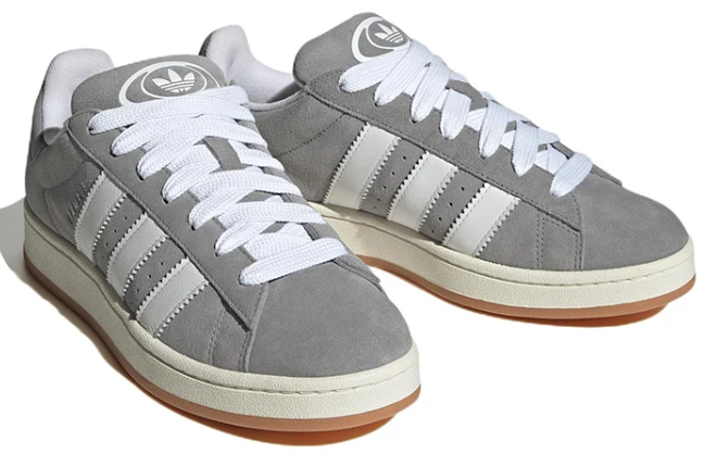 adidas Campus 00s “Grey White” | HQ8707 ($100)