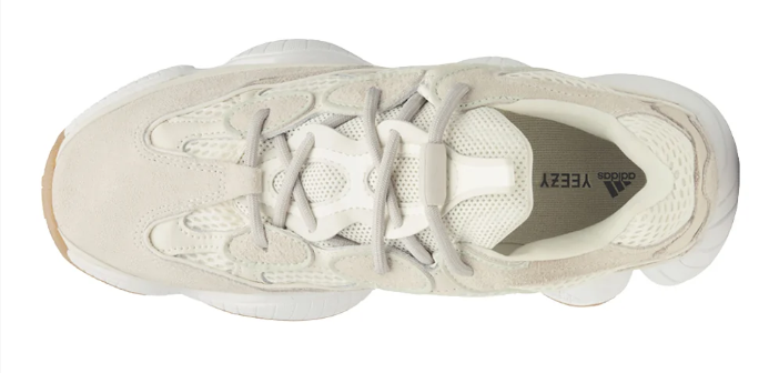 adidas Yeezy 500 “Bone White” ($139.95)