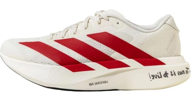 adidas Adizero Evo SL 'White Red' JS1182 (244)