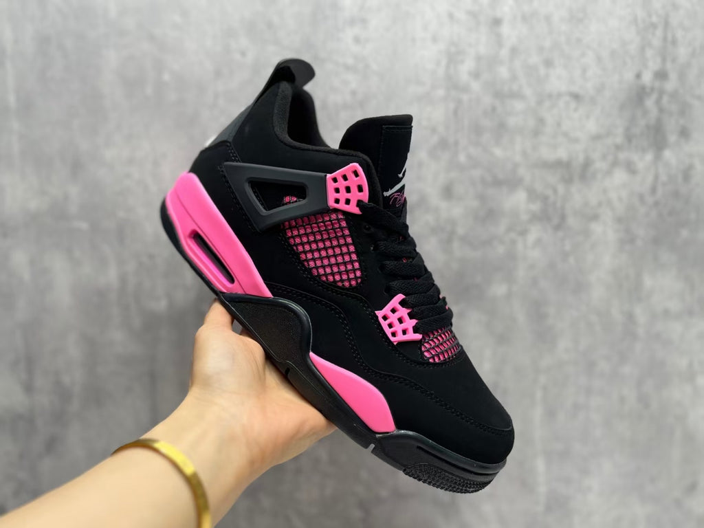Air Jordan 4 Retro Orchid Black & Pink Sneakers | 36–47.5