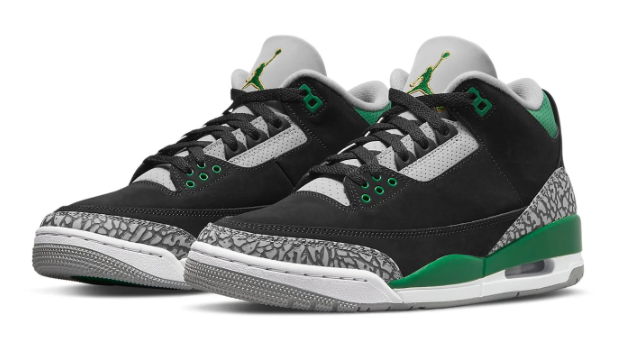 Air Jordan 3 Retro 'Pine Green' CT8532-030 (256)