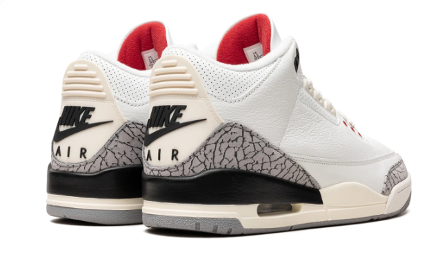 Air Jordan 3 'White Cement Reimagined' (2023) DN3707 100 （243）