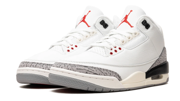 Air Jordan 3 'White Cement Reimagined' (2023) DN3707 100 （243）