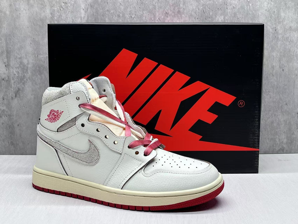Air Jordan 1 Retro Cinnabar-Red Leather High-Top Sneakers | 36–47.5