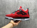 Air Jordan 4 Retro Bulls Red & Black Sneakers | 36–47.5