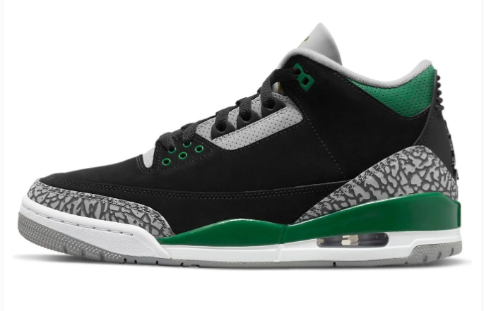 Air Jordan 3 Retro 'Pine Green' CT8532-030 (256)