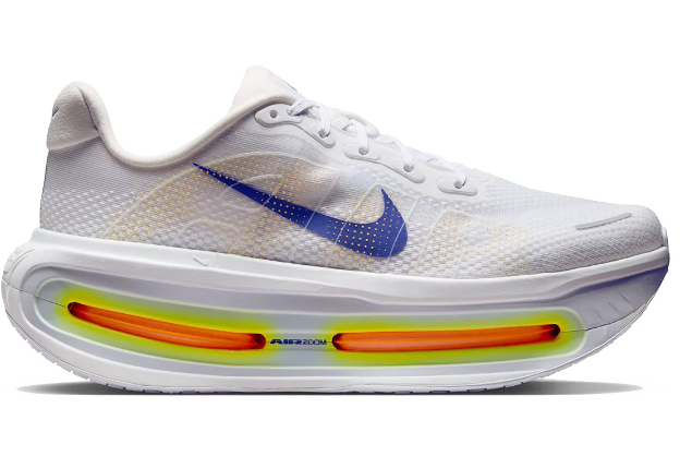 Nike Vomero Premium - White with Blue & Orange Accents (230)