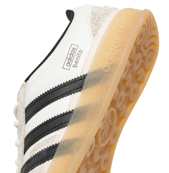 adidas Originals Gazelle Indoor “Benito” | Cream & Black ($160)