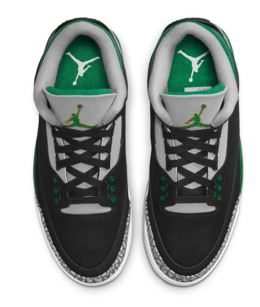 Air Jordan 3 Retro 'Pine Green' CT8532-030 (256)