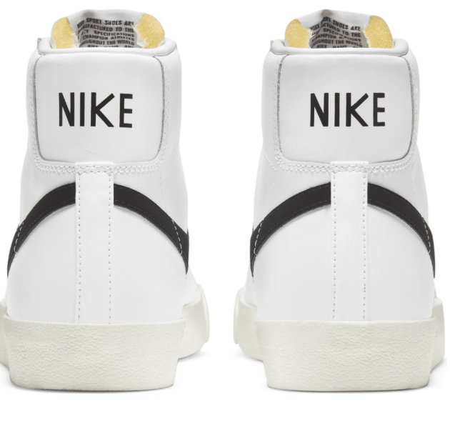 Nike Blazer Mid '77 Vintage 'White Black' BQ6806-100（131）