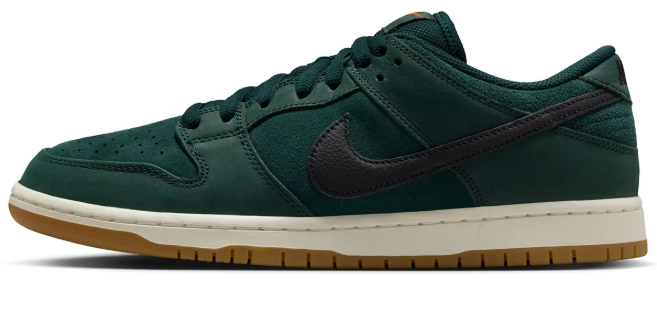 Nike SB Dunk Low Orange Label “Deep Fir” (120)