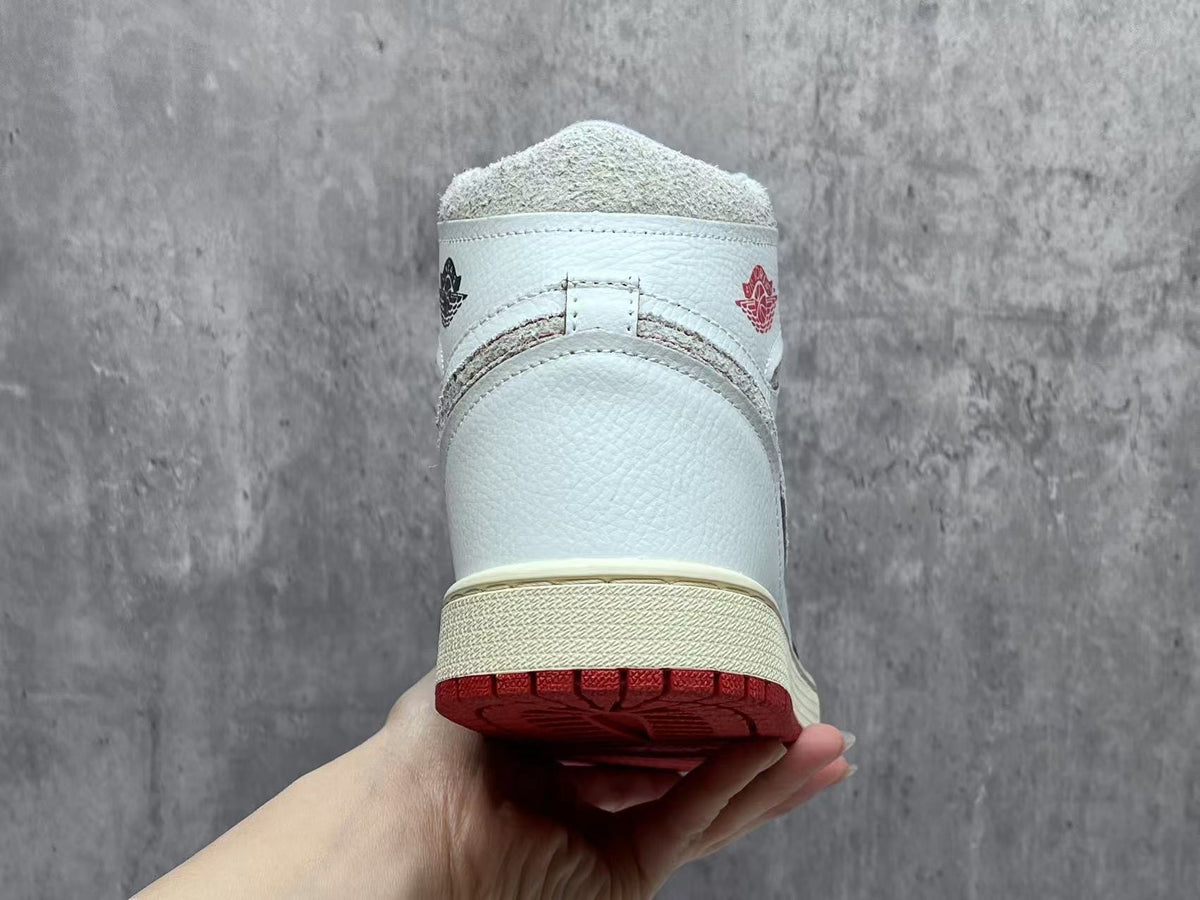 Air Jordan 1 Retro Cinnabar-Red Leather High-Top Sneakers | 36–47.5