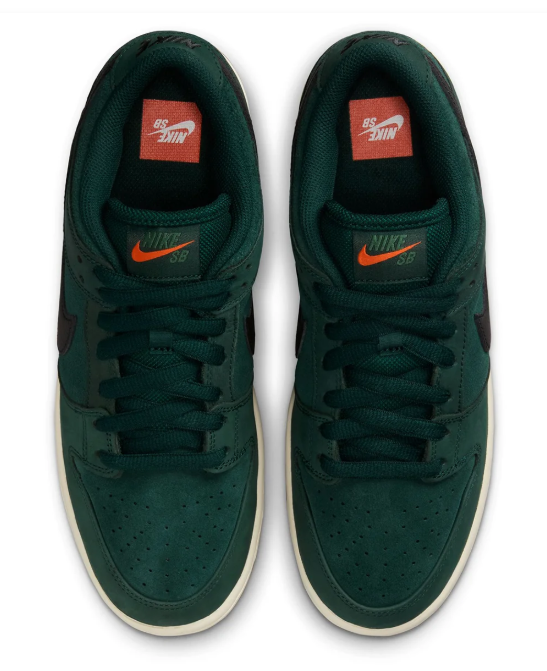 Nike SB Dunk Low Orange Label “Deep Fir” (120)
