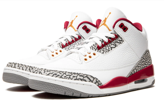 Air Jordan 3 'Cardinal' CT8532 126 （219)