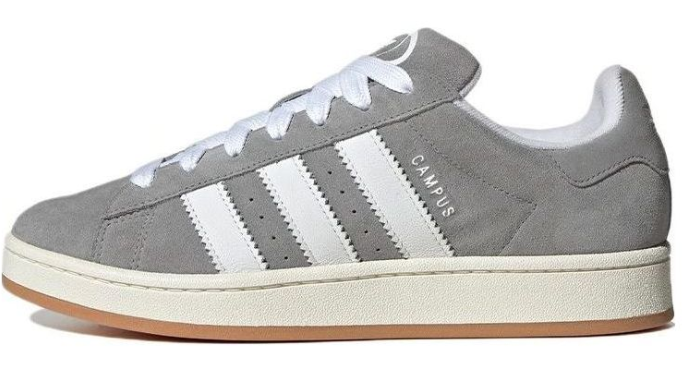 adidas Campus 00s 'Grey White' HQ8707 ($100)