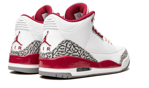 Air Jordan 3 'Cardinal' CT8532 126 （219)